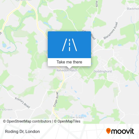 Roding Dr map