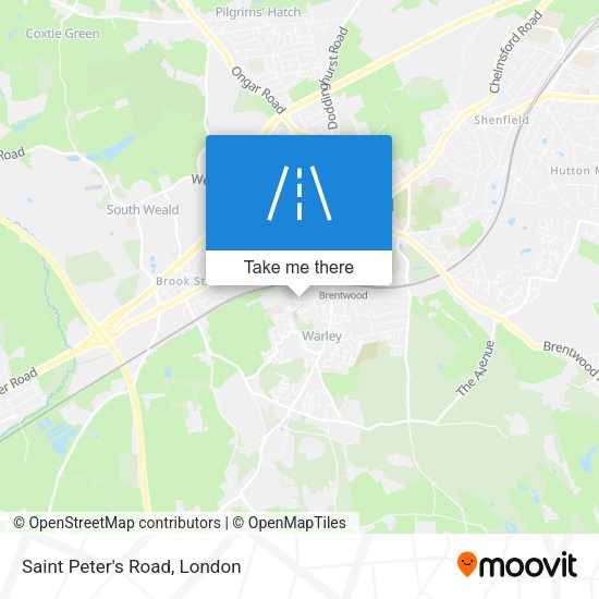 Saint Peter's Road map