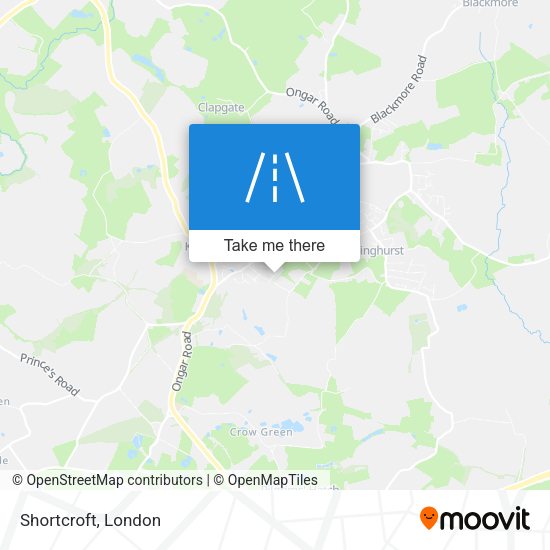Shortcroft map
