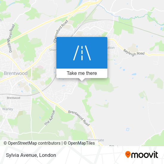 Sylvia Avenue map