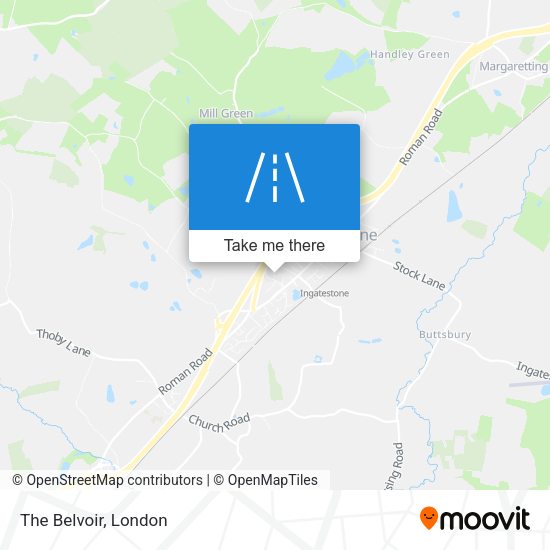 The Belvoir map