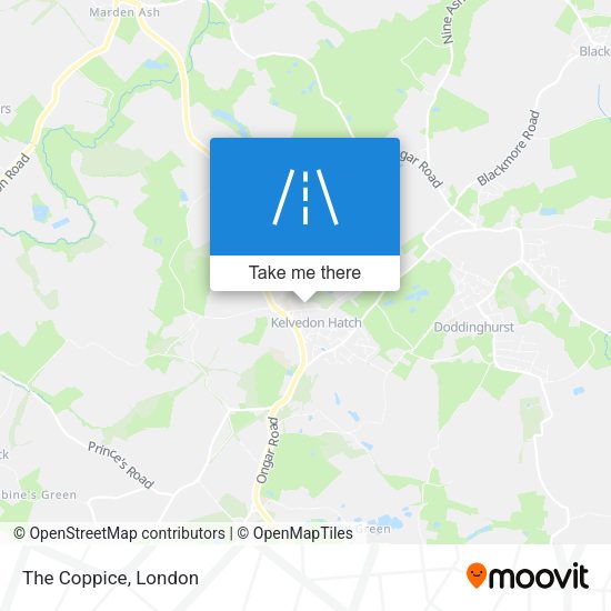 The Coppice map