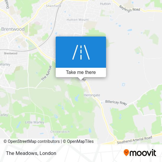 The Meadows map