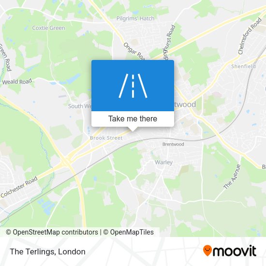 The Terlings map