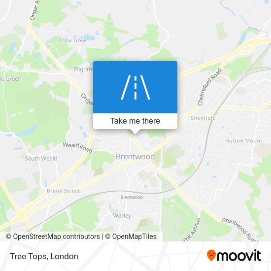 Tree Tops map