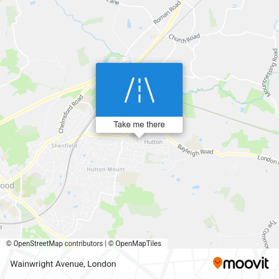 Wainwright Avenue map