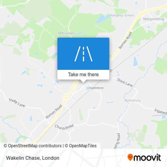 Wakelin Chase map