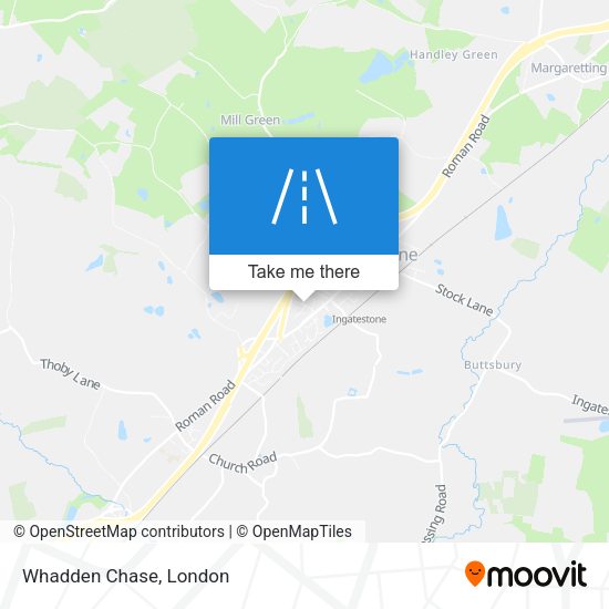 Whadden Chase map