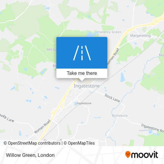 Willow Green map
