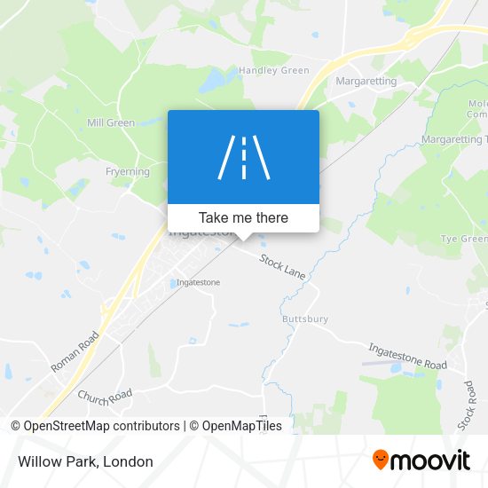 Willow Park map
