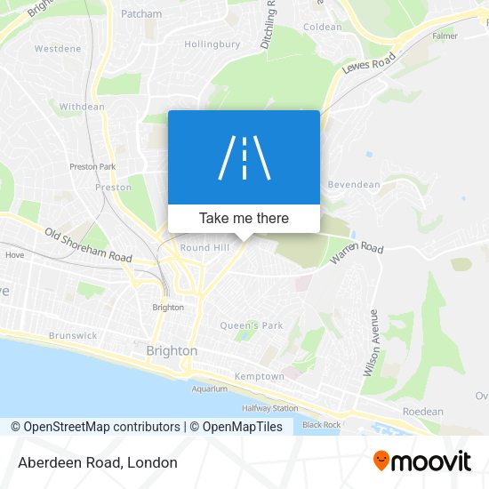 Aberdeen Road map
