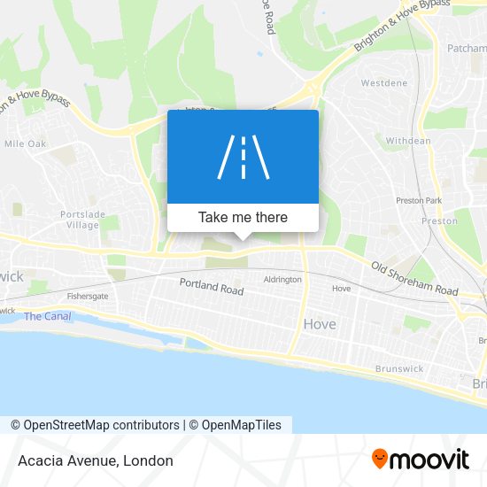 Acacia Avenue map