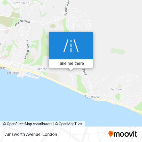 Ainsworth Avenue map