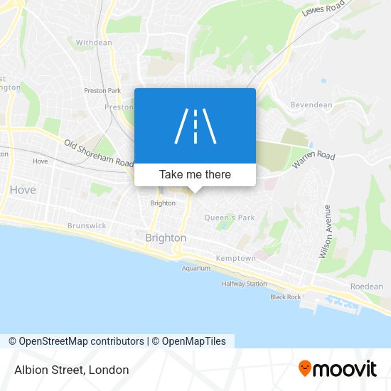 Albion Street map