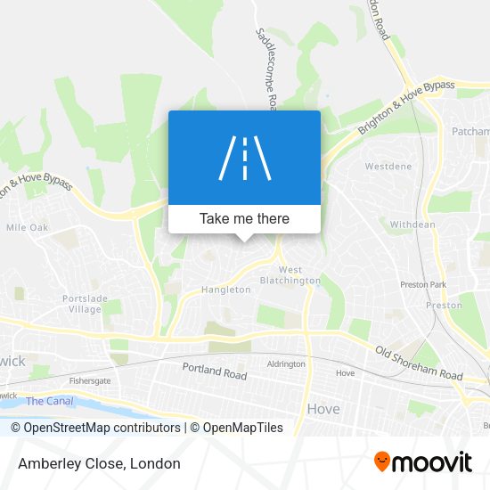 Amberley Close map