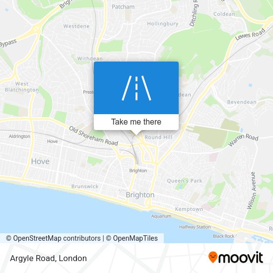 Argyle Road map