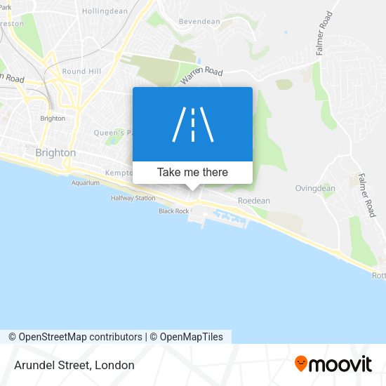 Arundel Street map