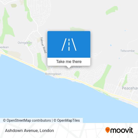 Ashdown Avenue map