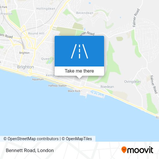 Bennett Road map