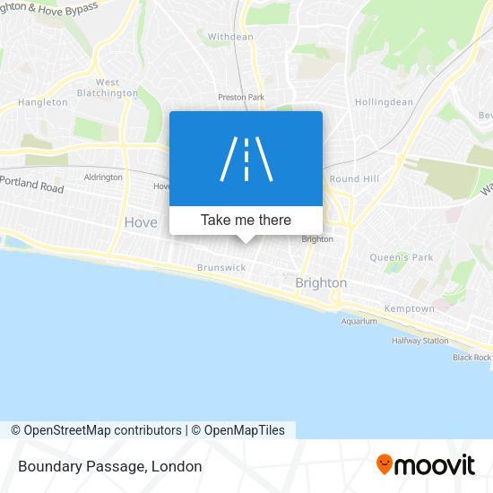 Boundary Passage map