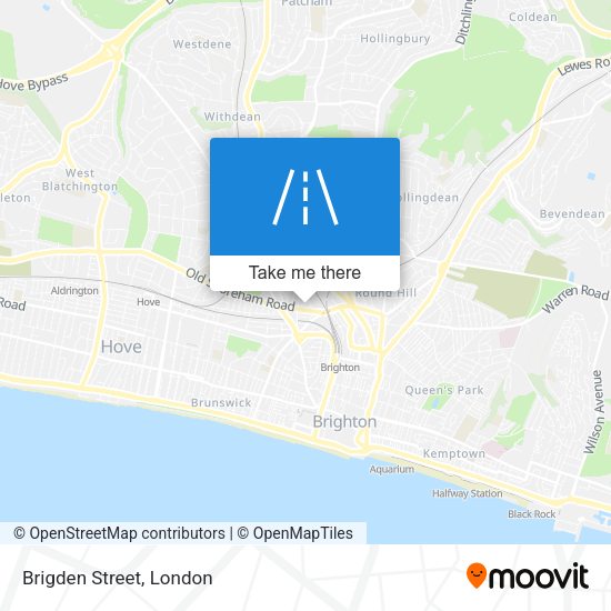 Brigden Street map
