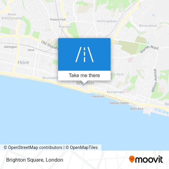 Brighton Square map