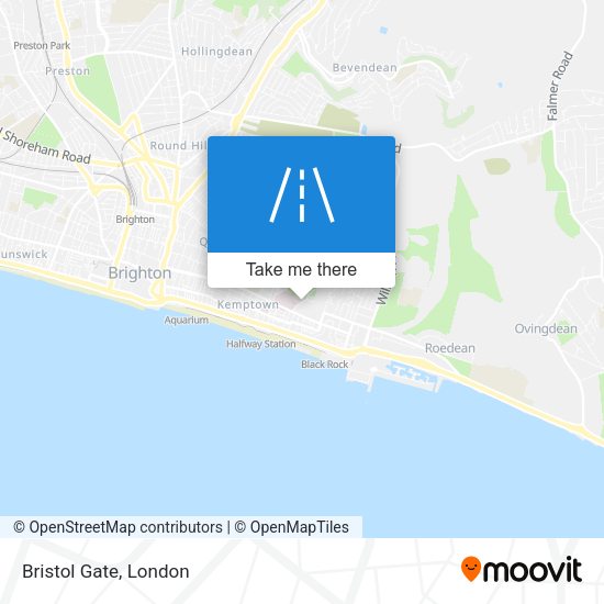 Bristol Gate map