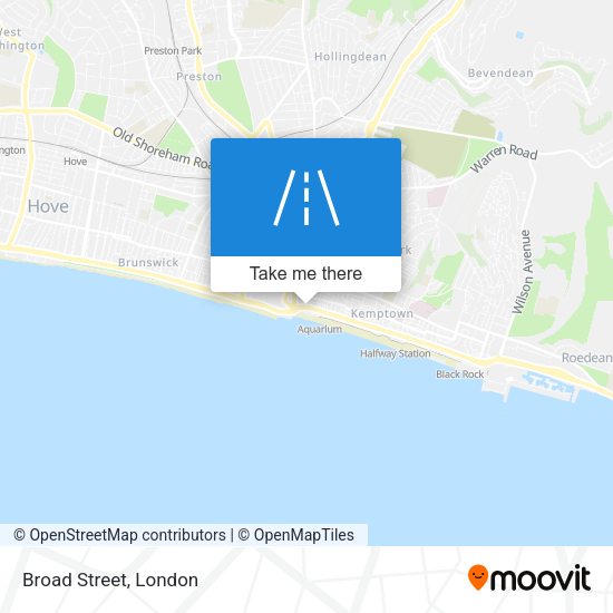 Broad Street map