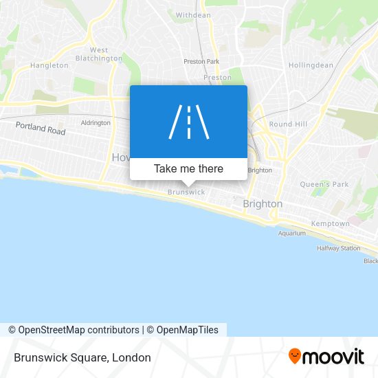 Brunswick Square map