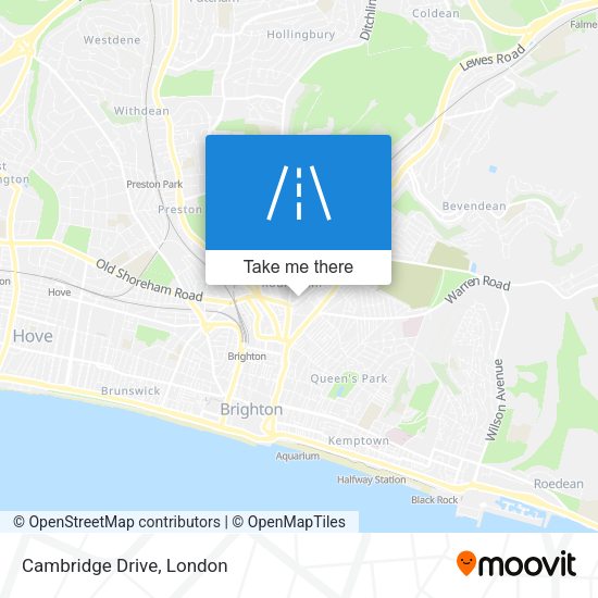 Cambridge Drive map