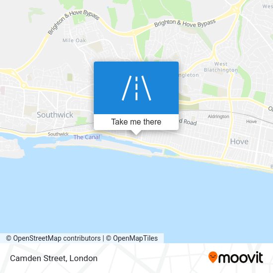 Camden Street map