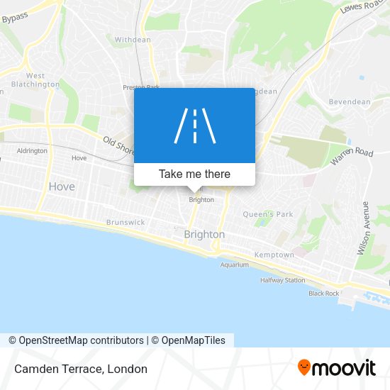 Camden Terrace map