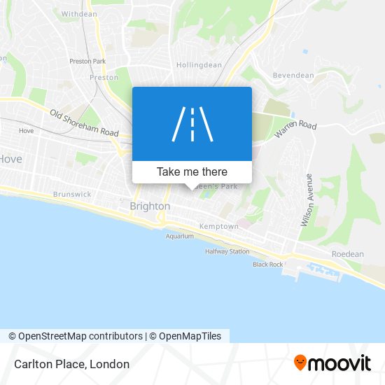 How To Get To Carlton Place, Brighton And Hove By Bus Or Train?