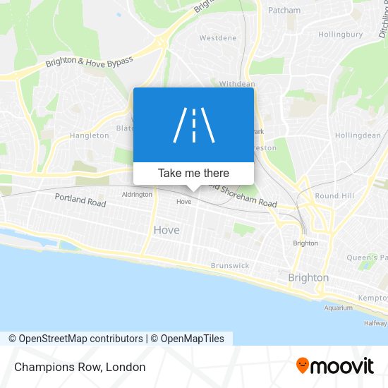 Champions Row map