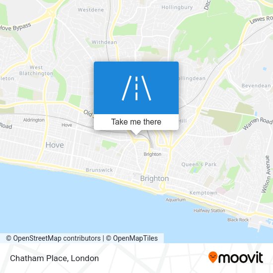 Chatham Place map
