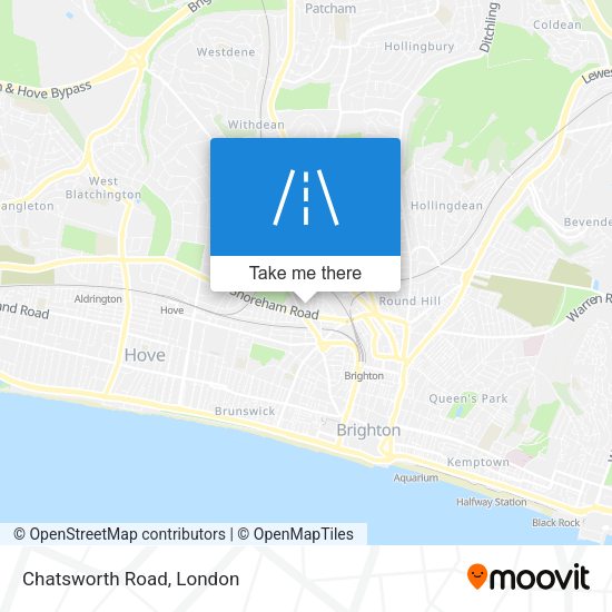 Chatsworth Road map