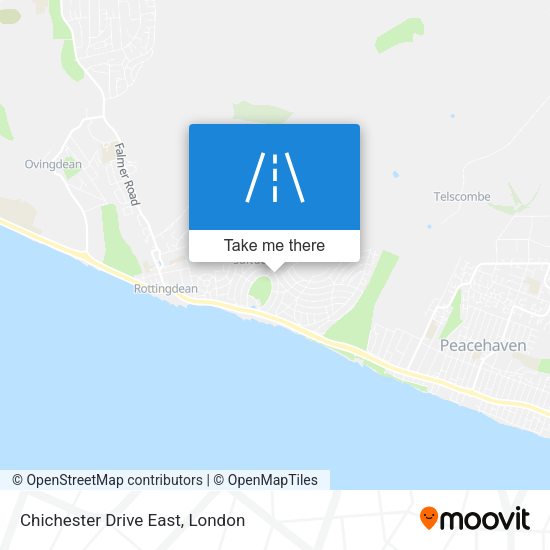 Chichester Drive East map