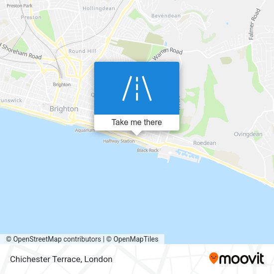 Chichester Terrace map