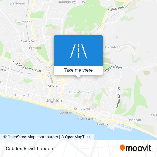 Cobden Road map