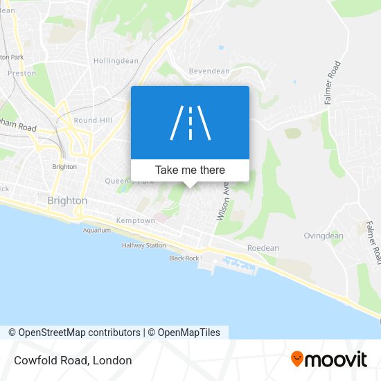 Cowfold Road map