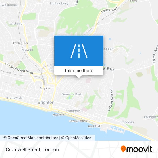 Cromwell Street map