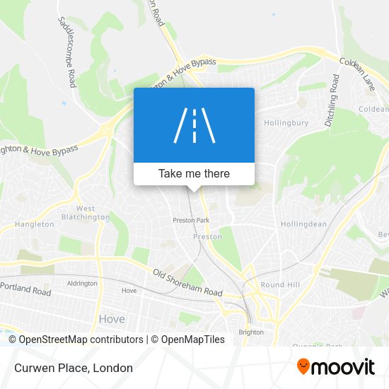 Curwen Place map