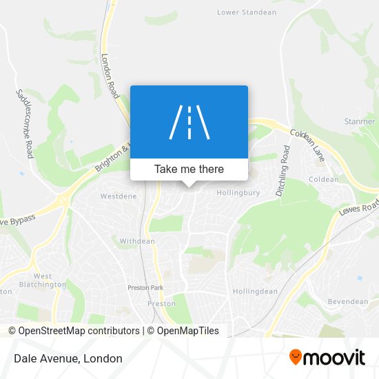 Dale Avenue map