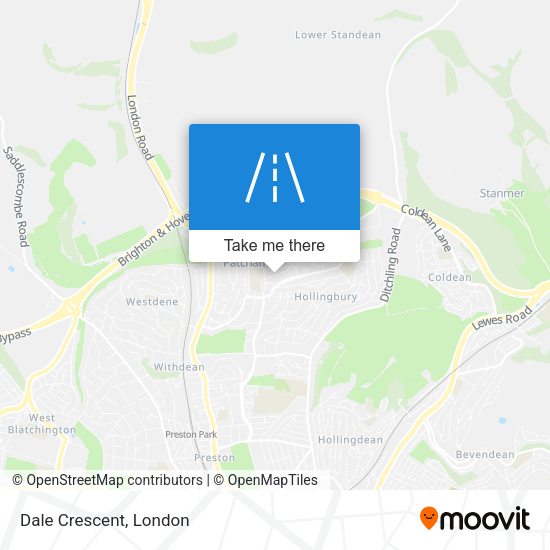 Dale Crescent map