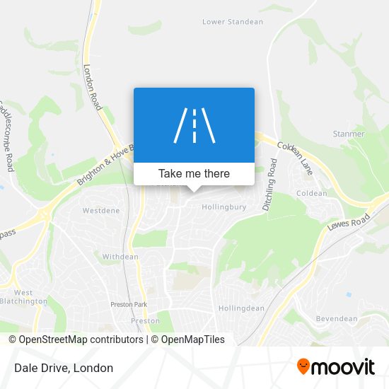 Dale Drive map
