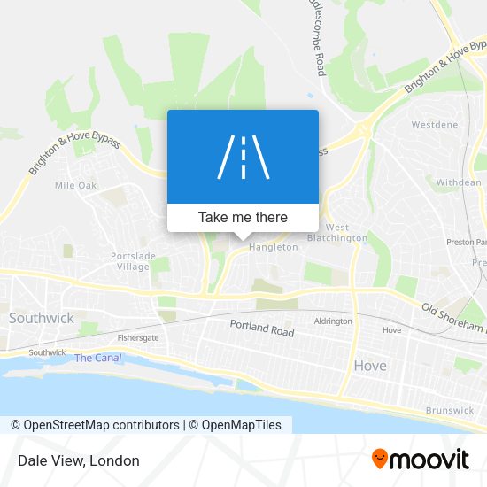Dale View map