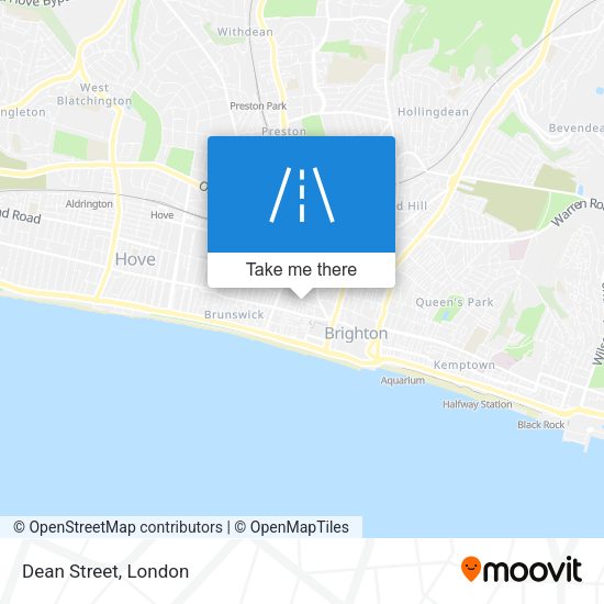 Dean Street map