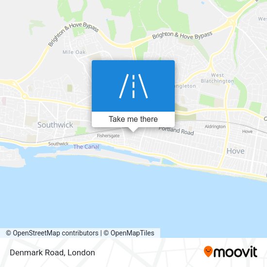 Denmark Road map