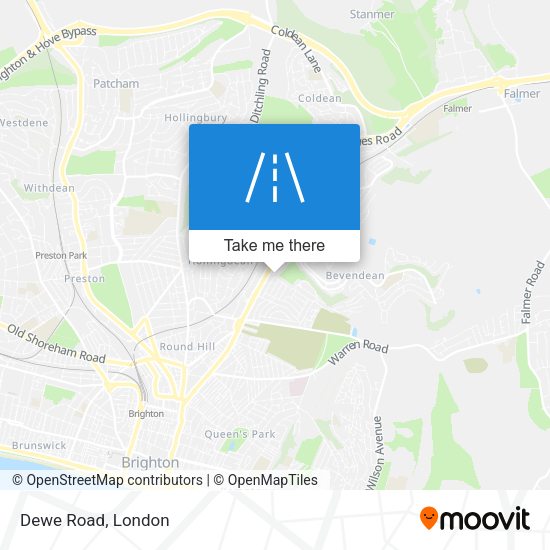 Dewe Road map