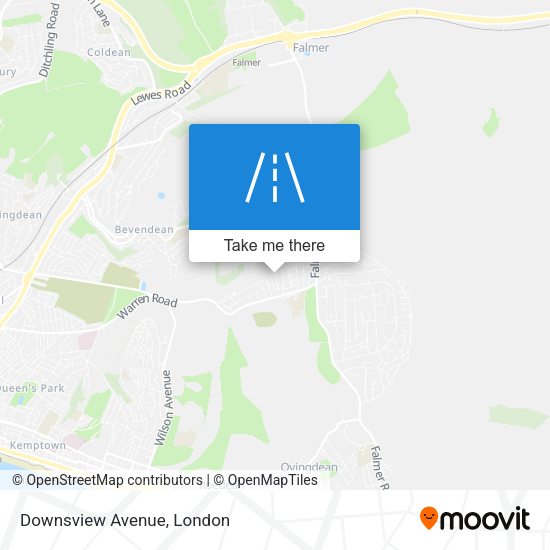 Downsview Avenue map